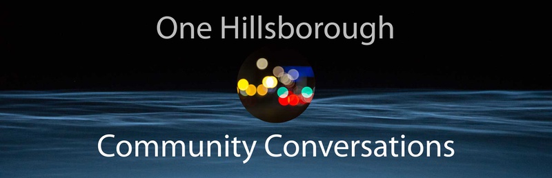 One Hillsborough / Community Conversations banner (medium)