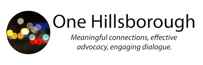One Hillsborough banner with motto