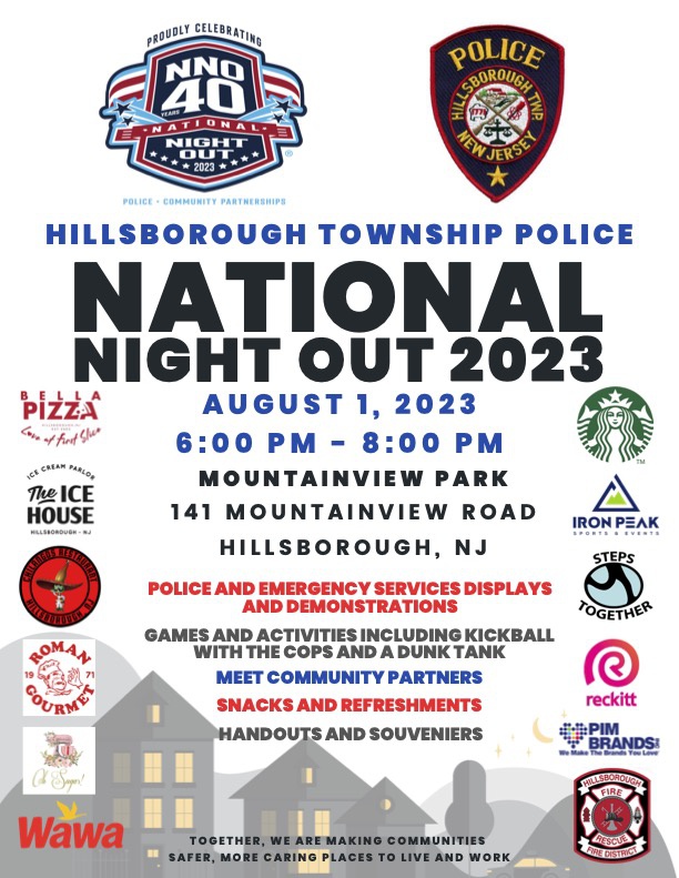 National Night Out flyer