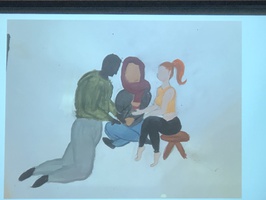 Artwork made for the National Day of Racial Healing 2020 in Hillsborough
